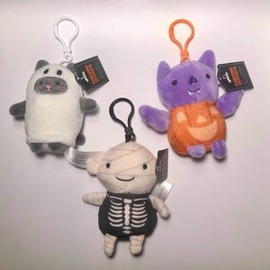 Halloween creatures keychains